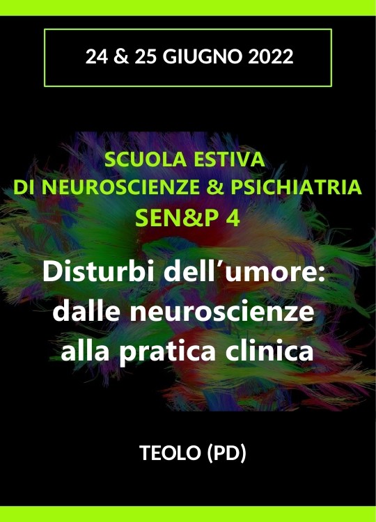 Scuola estiva Neuroscienze e Psichiatria SENP4 Disturbi dell’umore: dalle neuroscienze alla pratica clinica