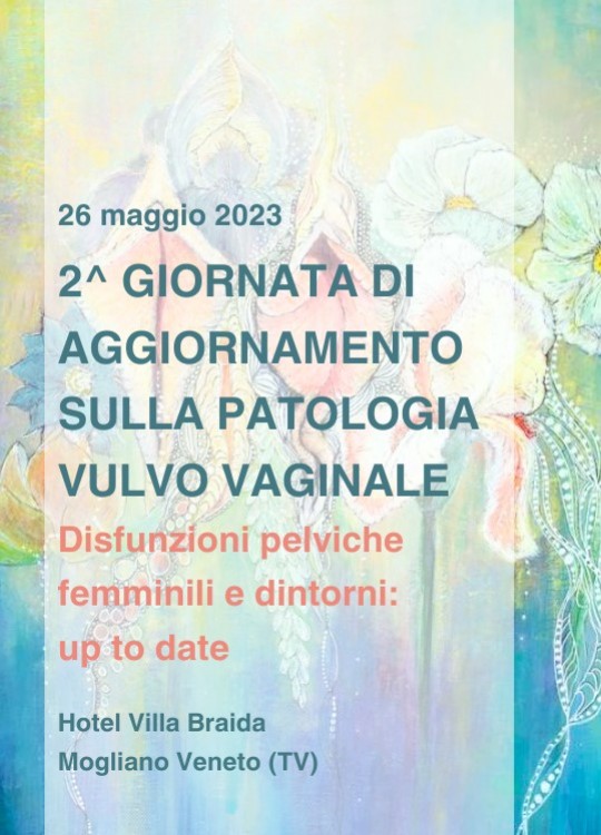 2^ Giornata di Aggiornamento sulla patologia vulvo-vaginale Disfunzioni pelviche femminili e dintorni: up to date
