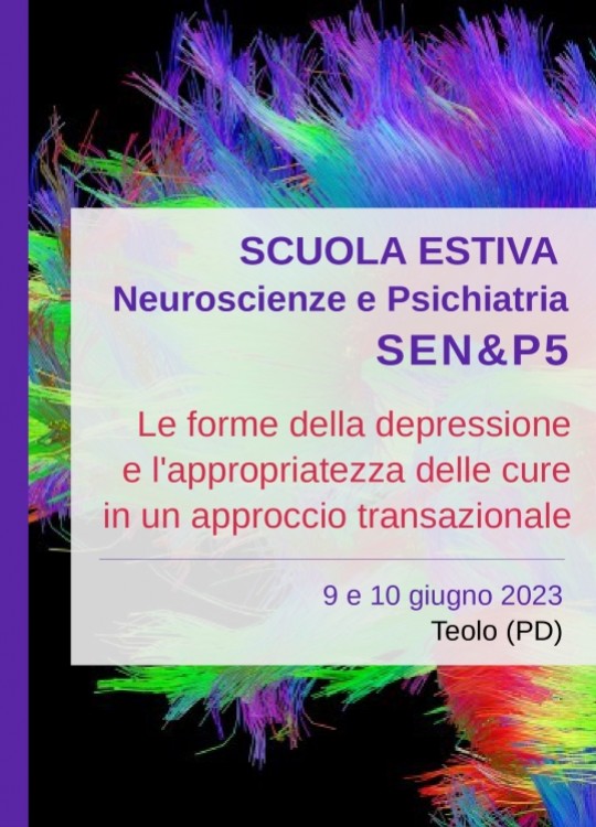 Scuola Estiva di Neuroscienze e Psichiatria SEN&P5. Le forme della depressione e l'appropriatezza delle cure in un approccio transazionale