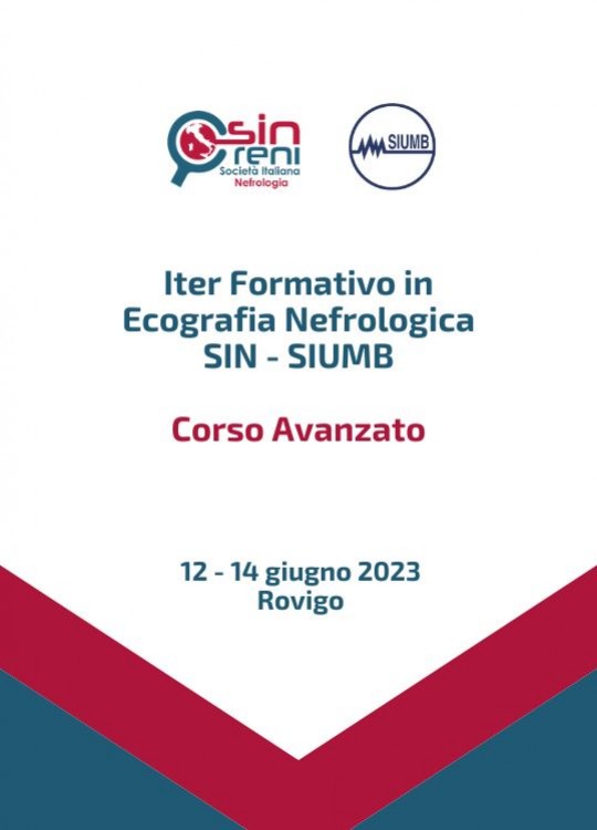 Iter Formativo in Ecografia Nefrologica SIN - SIUMB Corso Avanzato