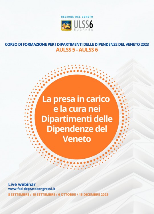 La presa in carico e la cura nei Dipartimenti delle Dipendenze del Veneto AULSS 5 e AULSS 6
