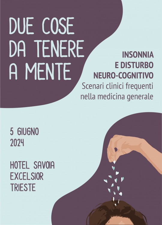 Due cose da tenere a mente Insonnia e Disturbo neuro-cognitivo  Scenari clinici frequenti nella medicina generale